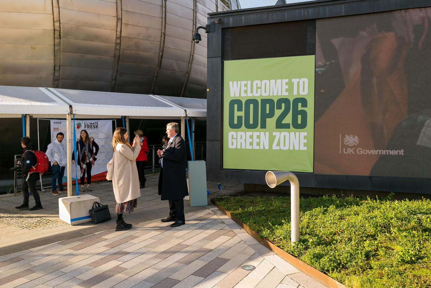 Entrance at COP26