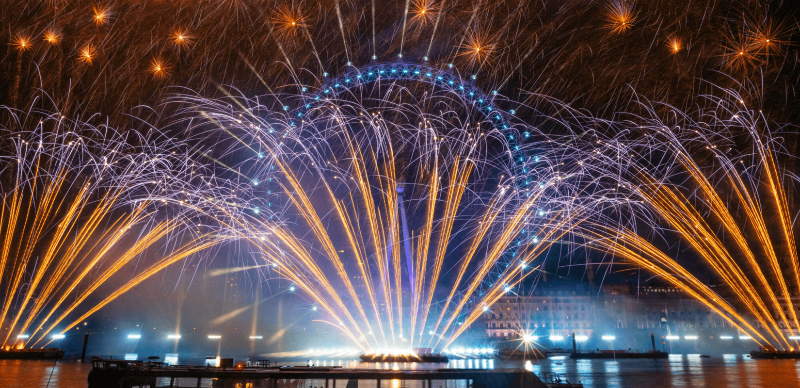 NYE London 22 fireworks