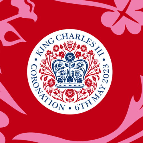 Logo for the coronation of HM King Charles III