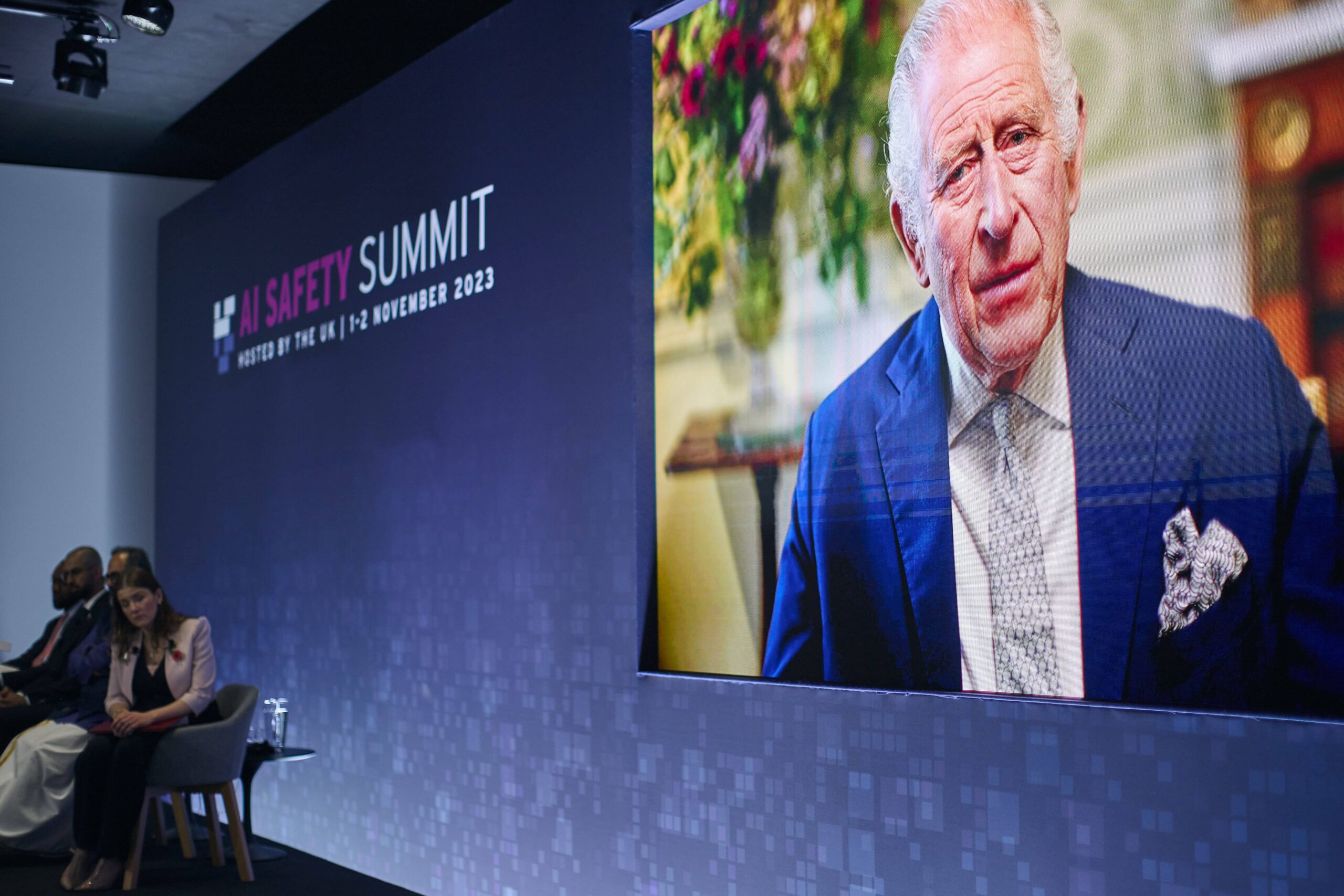 Live broadcast of King Charles at the AI Safety Summit