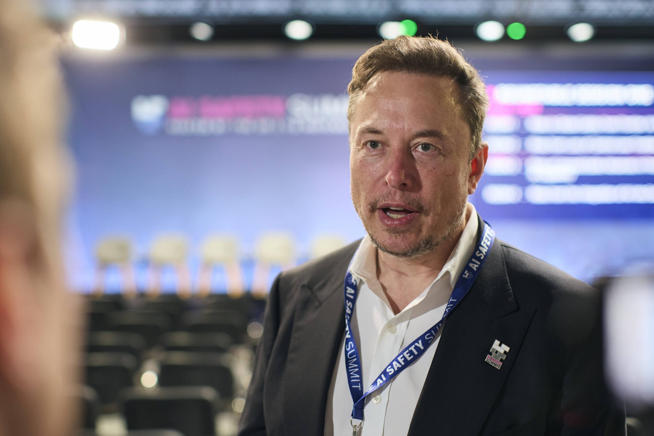 Elon Musk at the AI Safety Summit