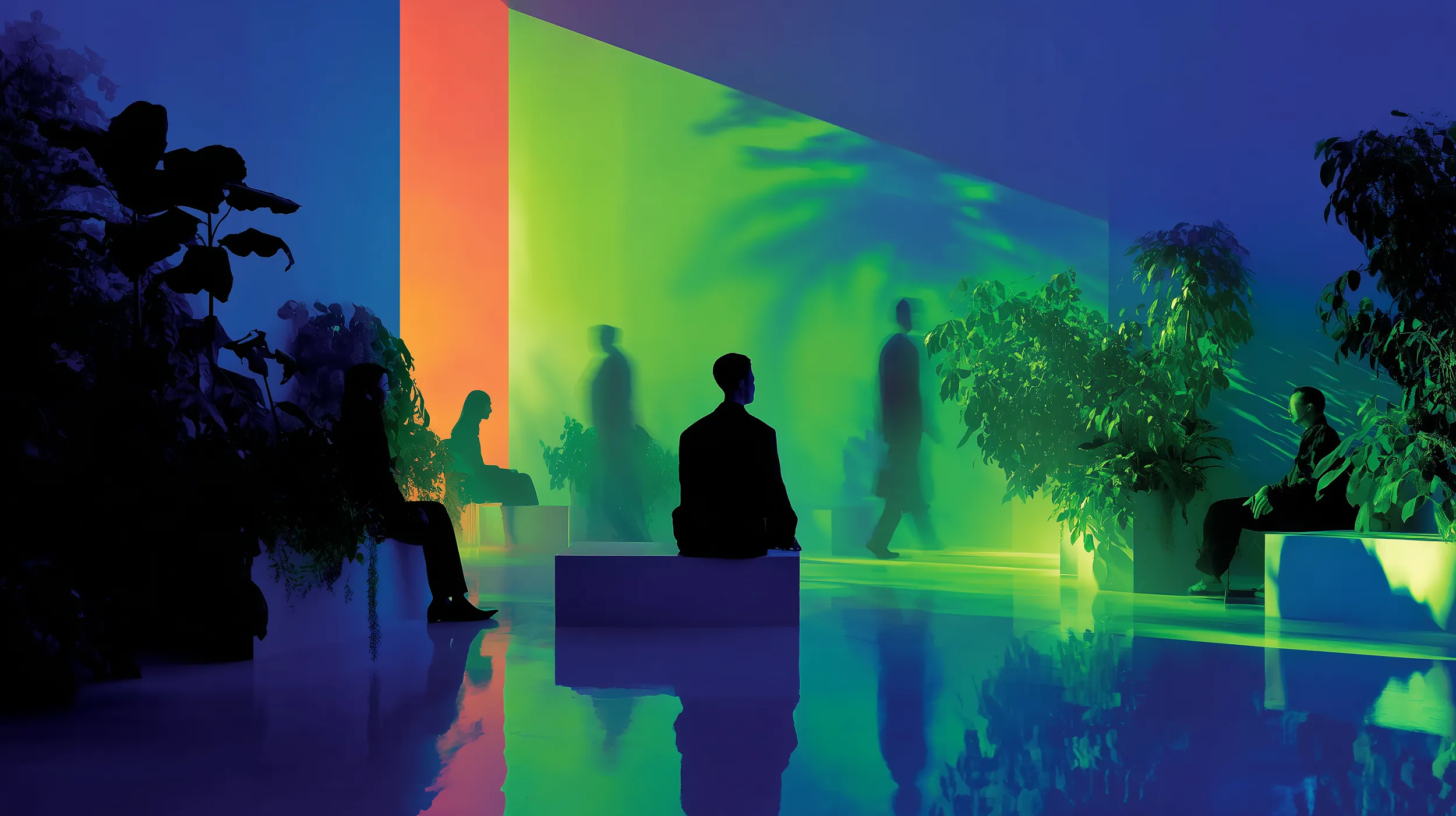 Stylistic image of event space