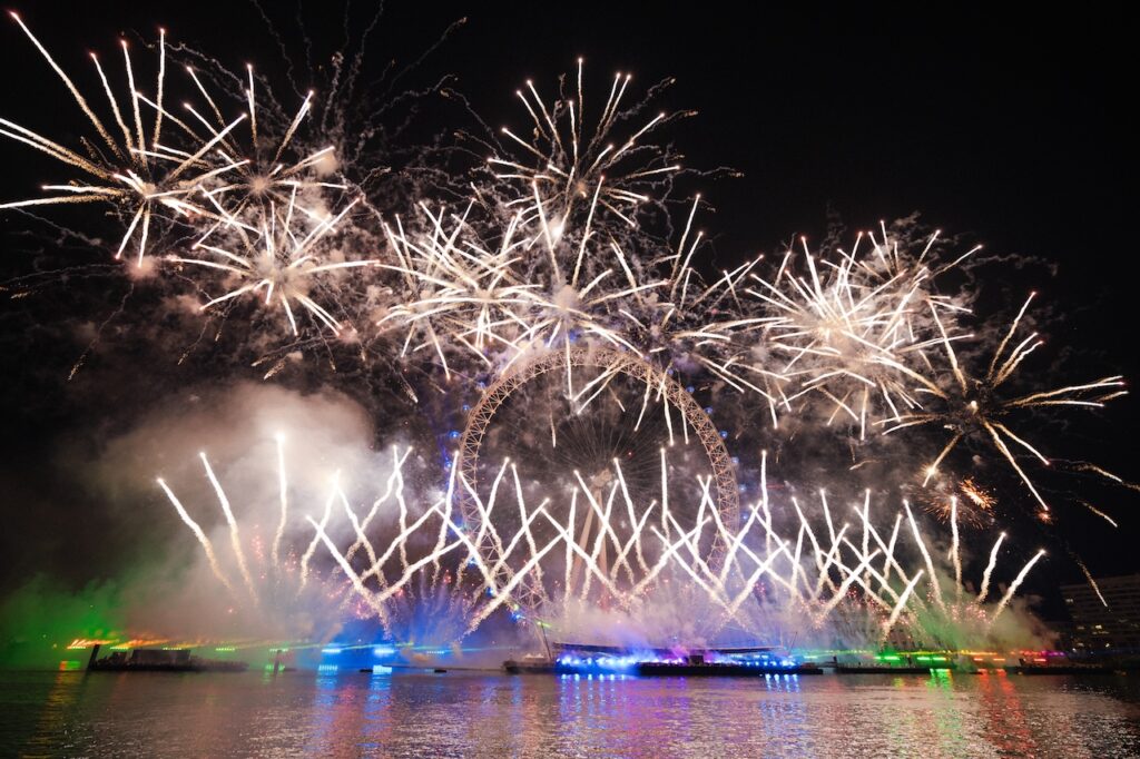 Mayor of London's New Years Eve Fireworks 2026