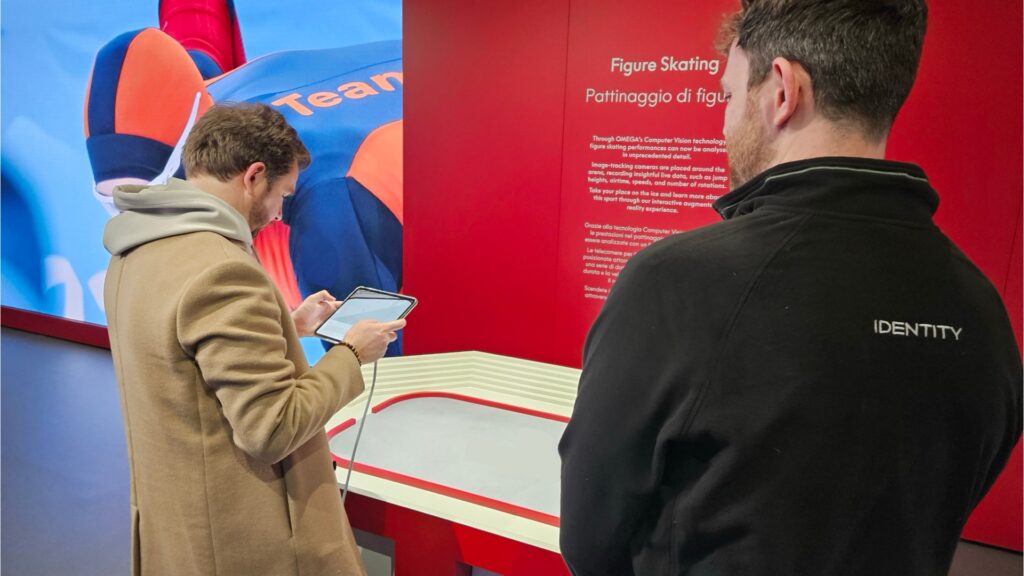 Winter Olympics immersive experience for leading brand