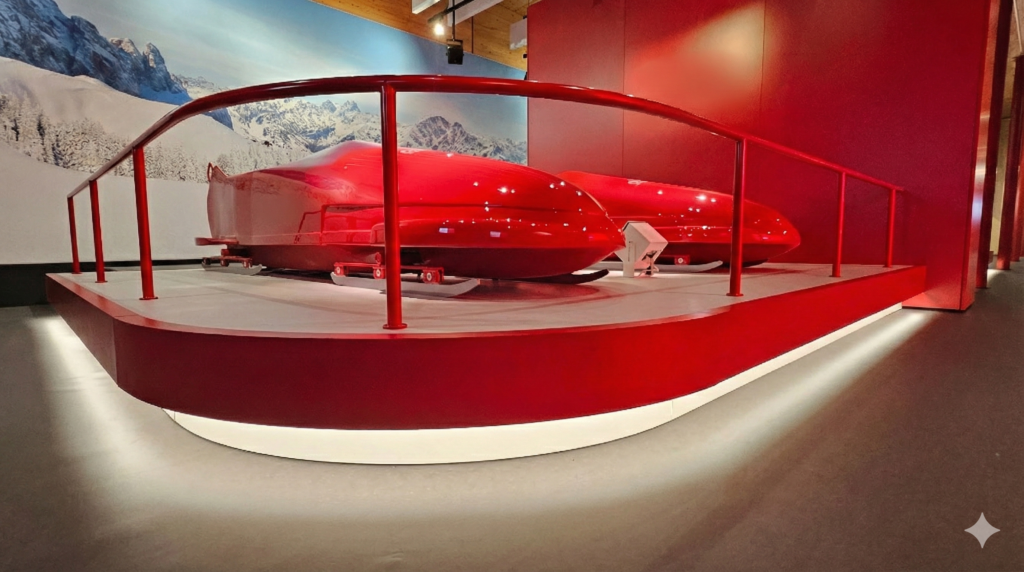 Winter Olympics immersive experience for leading brand