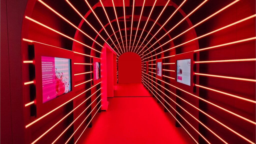 Winter Olympics immersive experience for leading brand