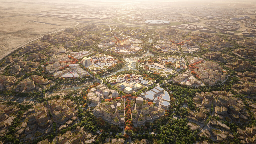 Expo 2030 masterplan render